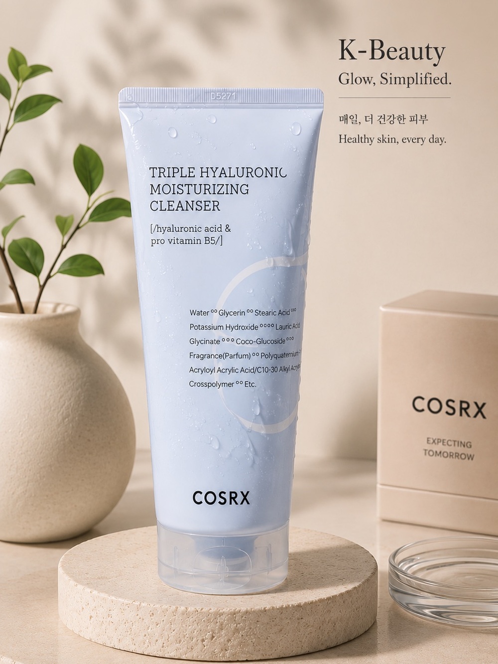 Cosrx Hydrium Triple Hyaluronic Moisturizing Cleanser
